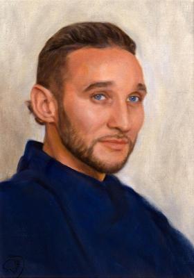 Portrait of Dmitry Lapshinov. Rychkov Ilya