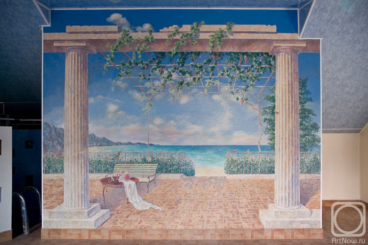 Nesvetailo Ivan. Mural at the private interior