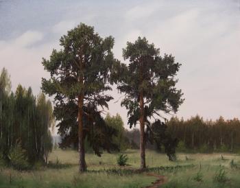 Картина «Две сосны на опушке»