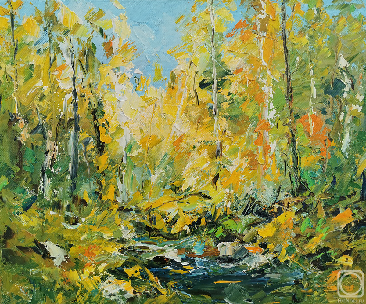 Ushkov Valeriy. Summer Stream