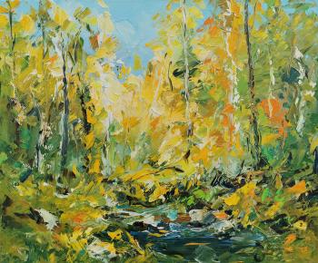 Ushkov Valeriy Ivanovich. Summer Stream