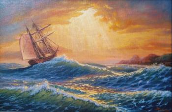 Картина «К новым берегам»