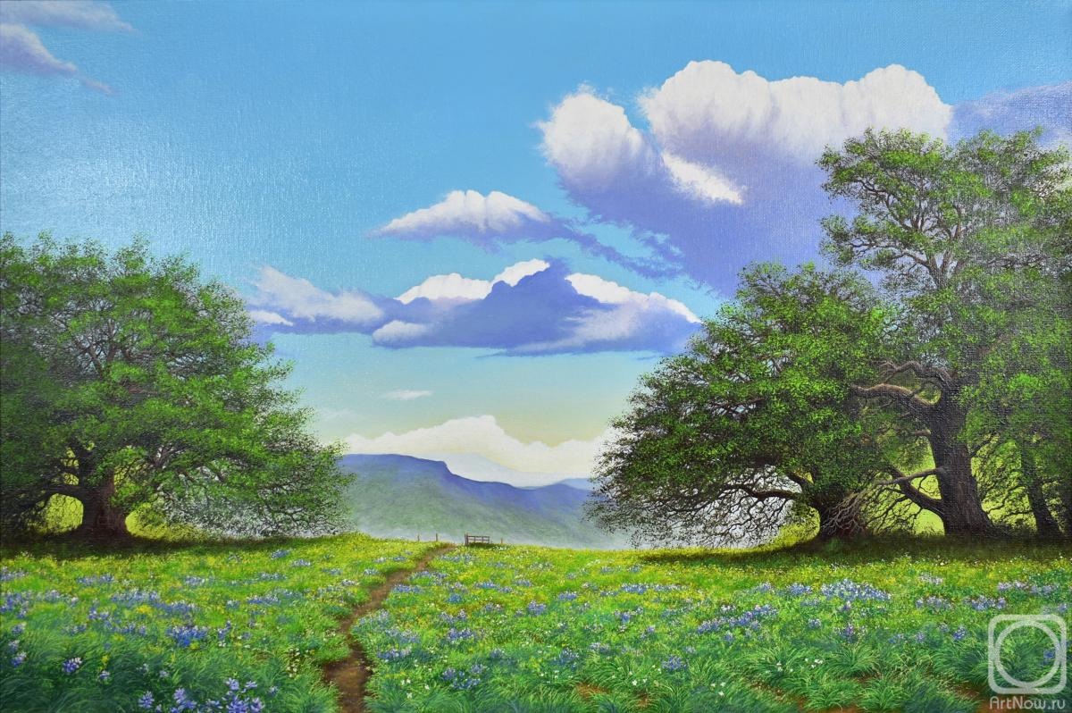 Kokulev Vitaliy. At the foot of the mountains