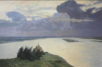 Free copy over the eternal peace of I. I. Levitan (4)