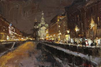 Evening on the Griboyedov Canal