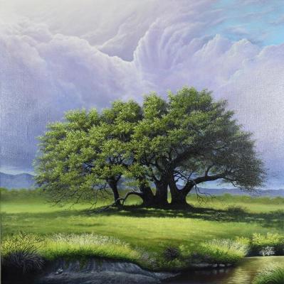 By the old oak tree. Kokulev Vitaliy