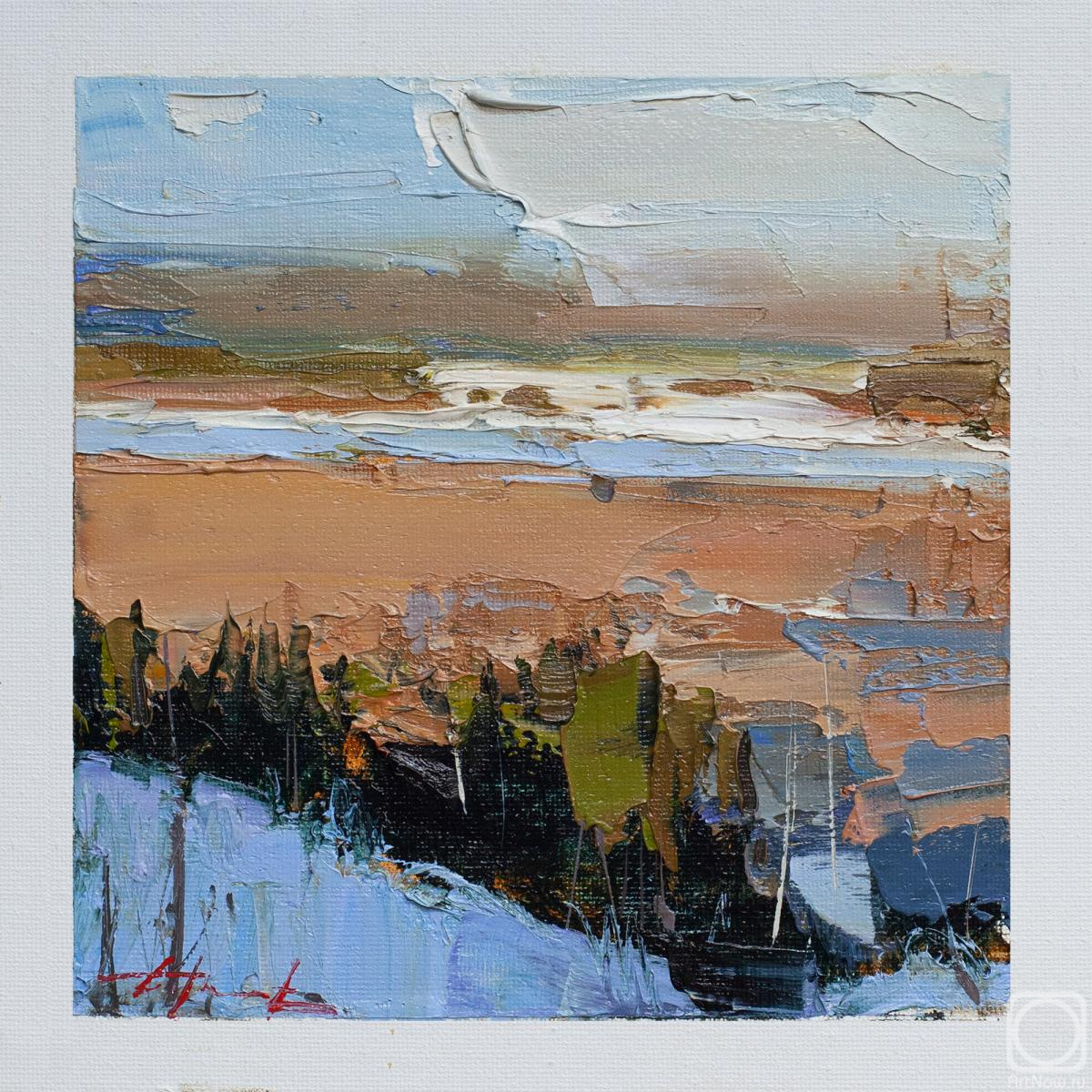 Burtsev Evgeny. Spring fields