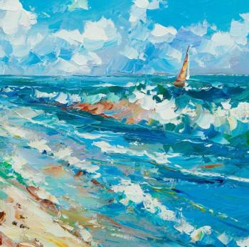 Meditation on the sea. Rodries Jose