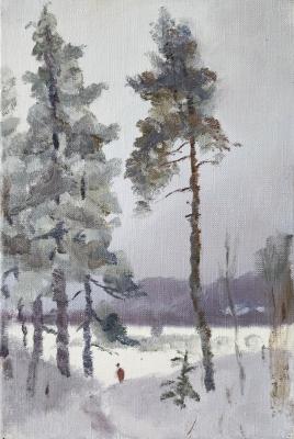 Зимний лес. Мелентьев Антон