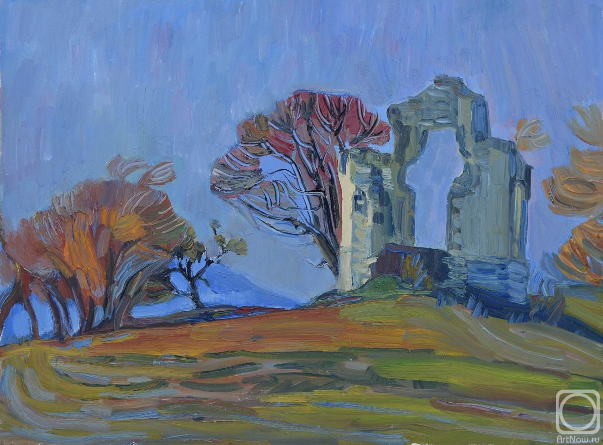Manakyan Aleksandr. Ruins of the Alexander Chapel