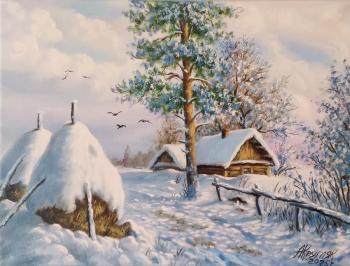 Картина «На краю деревни»