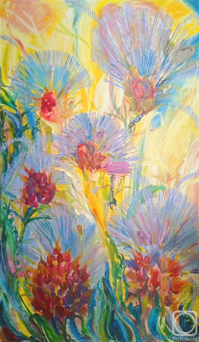 Petrovskaya-Petovraji Olga. The thistle