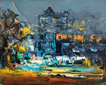 City Lights 2 (Metropolis Painting). Ushkov Valeriy