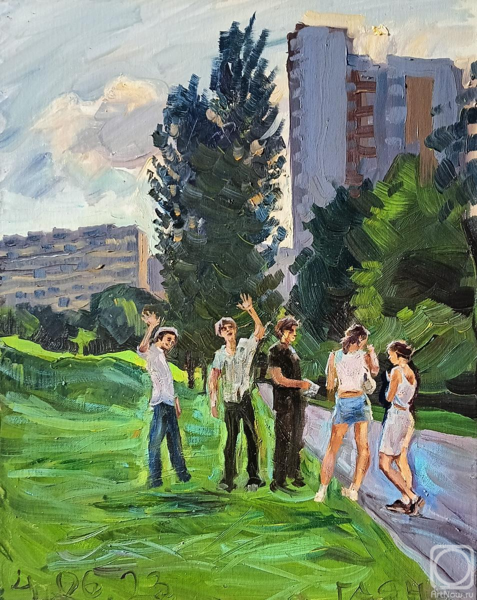 Dobrovolskaya Gayane. Northern Chertanovo, summer