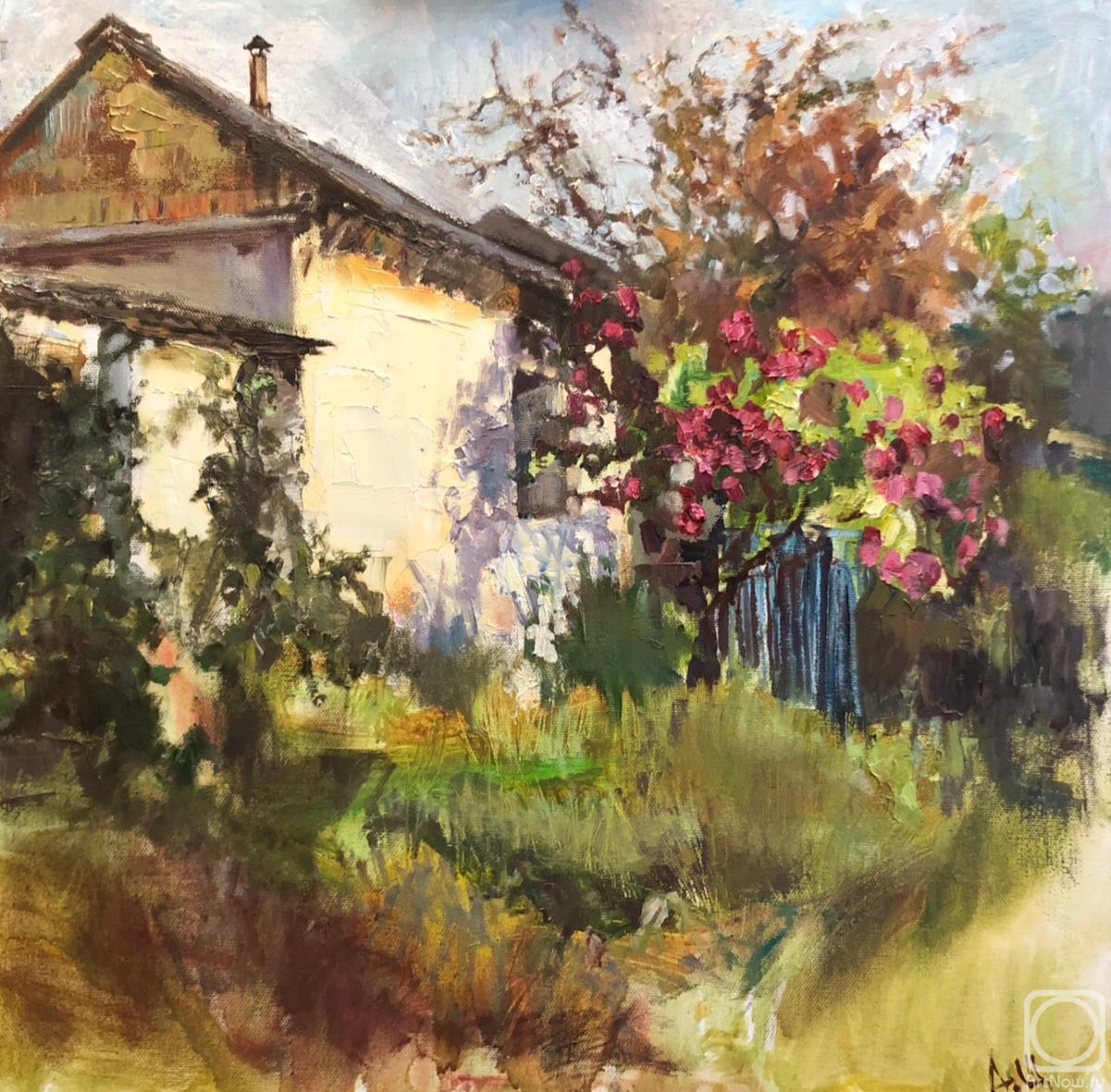 Schukina Darya. Summer evening in Flotskoe