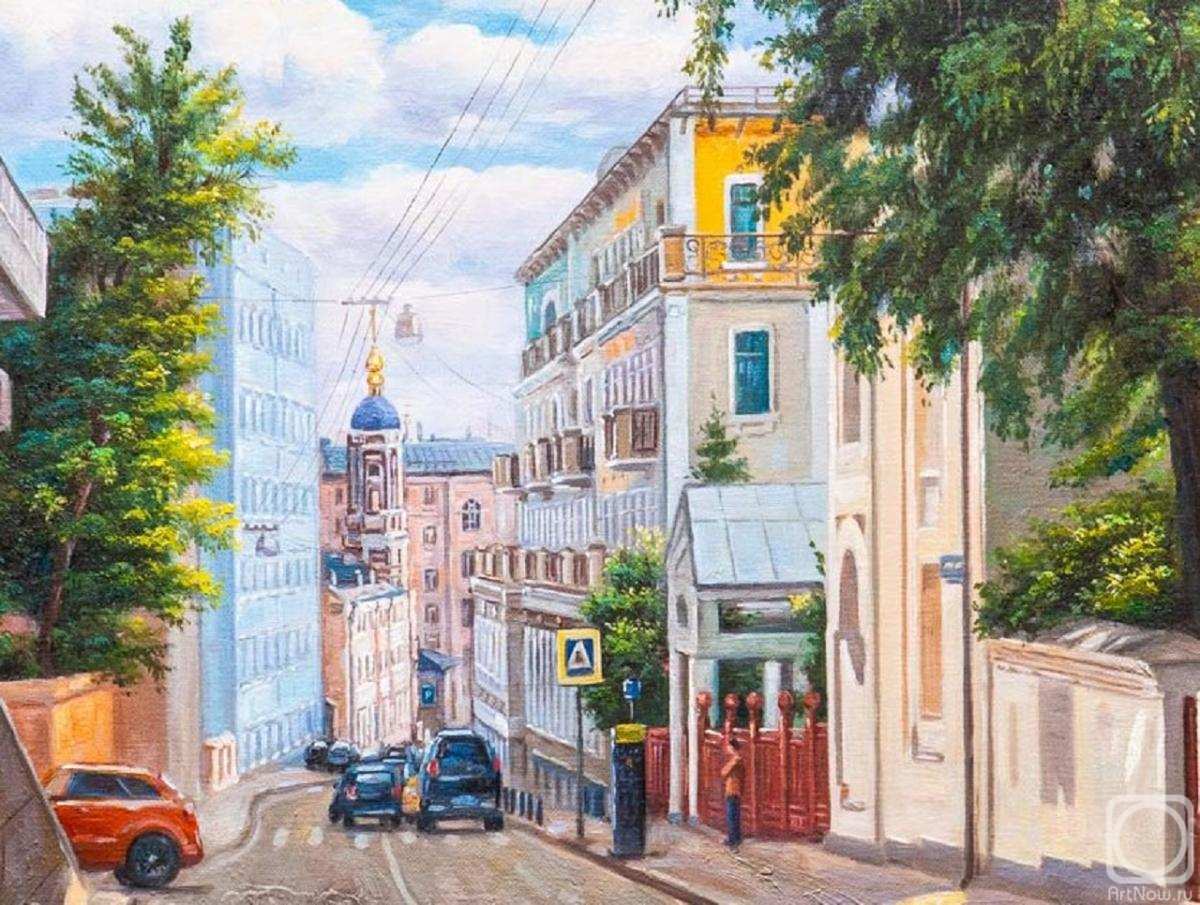 Kamskij Savelij. Moscow streets... On Ivanovskaya Gorka