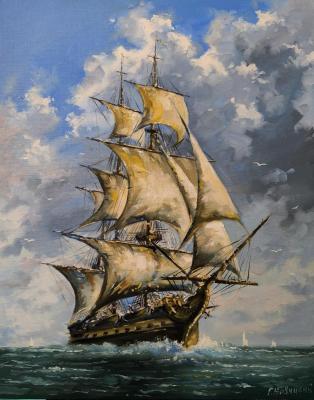 Sailboat. Novickiy Gennadiy