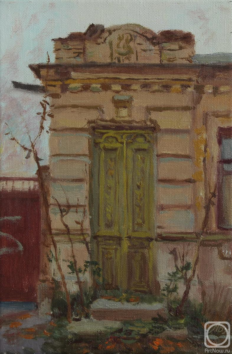 Bychenko Lyubov. Door on East Street