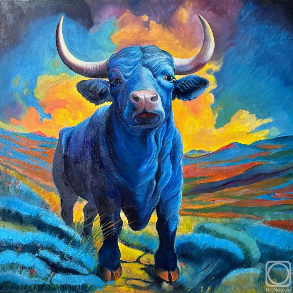 Gulyaev Andrey. Blue Bull Apis