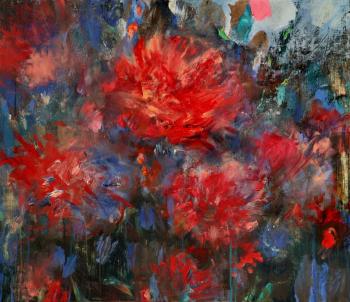 Flowers at dusk. Lisichenko Mariya