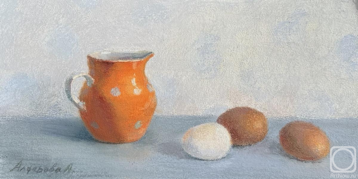 Alferova Anastasia. Morning in the countryside