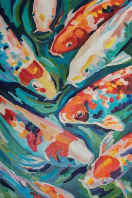 Koi Carp. Devyatova Irina