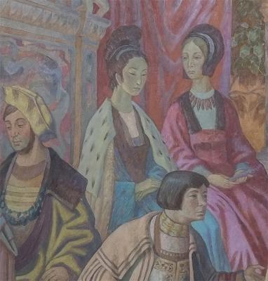 Triptych "Emblem of the Estates": Deception (fragment of the painting). Noymann Vladimir