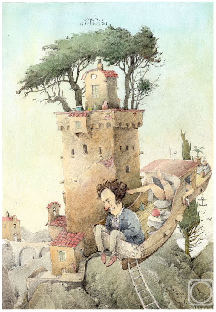 �������. ������ �������. ������������� Torre Guinigi 3