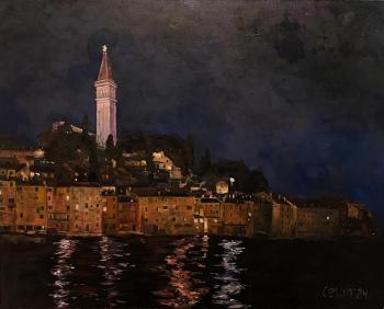 Rovinj. Night. Levin Andrey