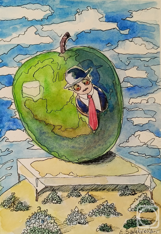 Savelyeva Elena. Not Magritte