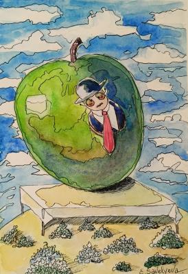 Not Magritte. Savelyeva Elena