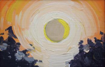 The sun is golden. Fyodorova-Popova Tatyana