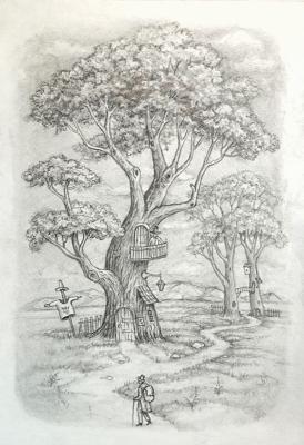 Tree - house. Rusakov Aleksey