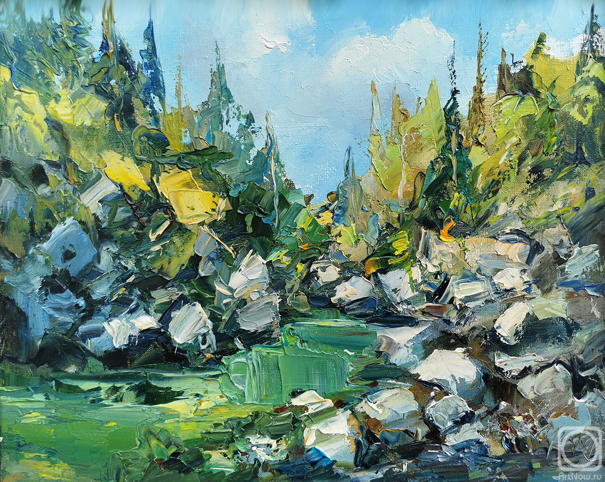 Ushkov Valeriy. Rocky Shore