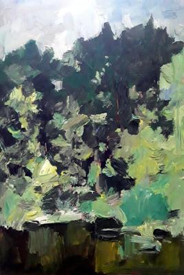 On the other bank (A Quiet River). Knecht Aleksander