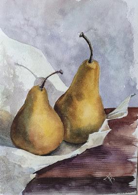 Duo. Pear season