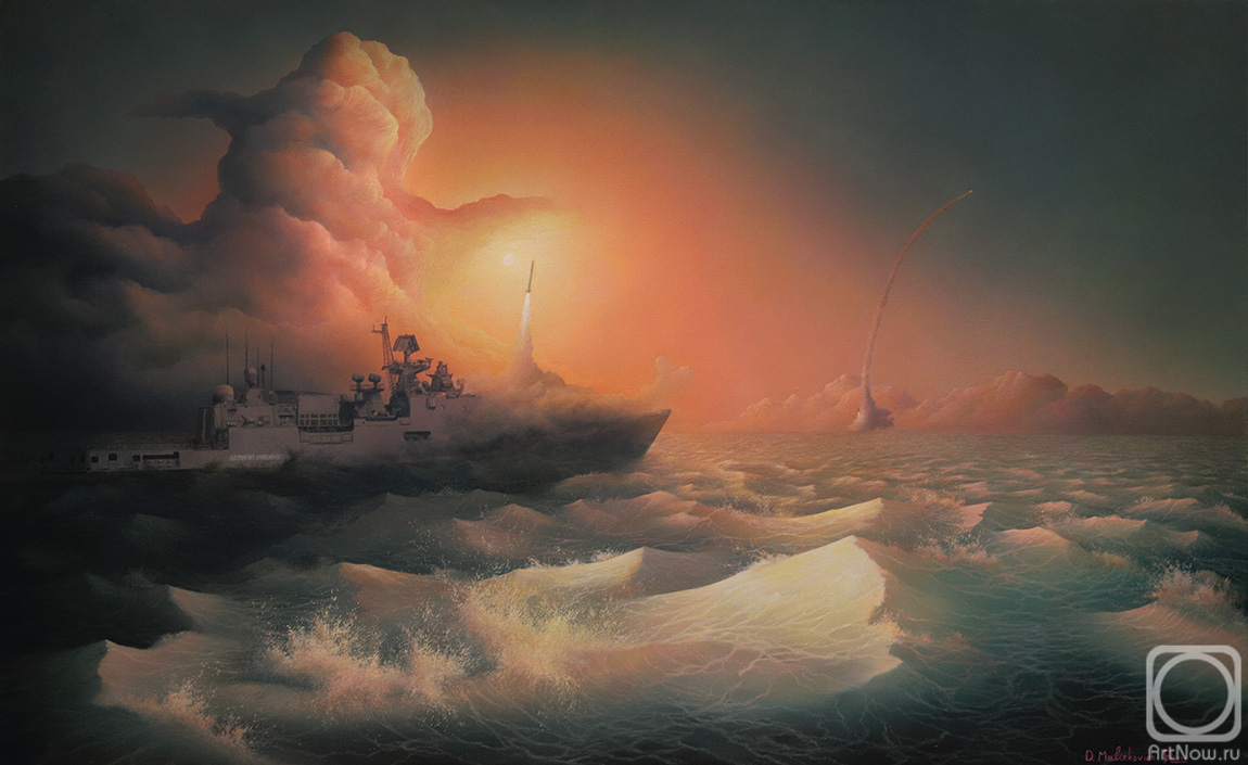 Malinkovich Daniil. Black sea sunrise