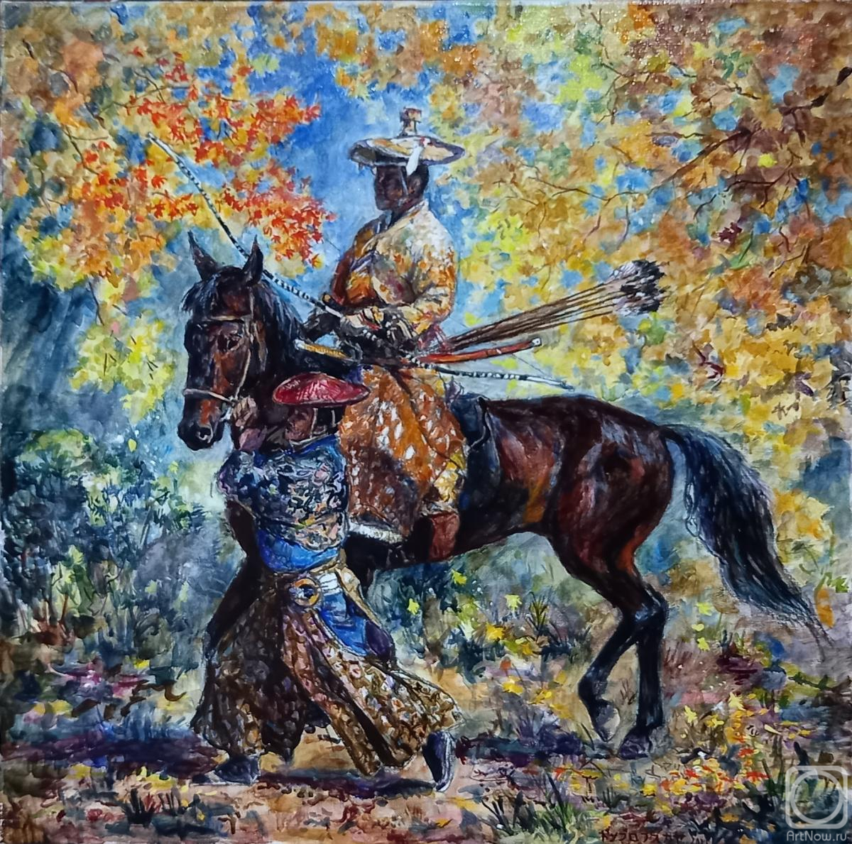 Dombrovskaya Mariya. Autumn Rider