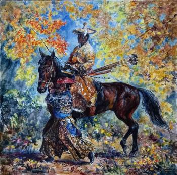 Autumn Rider. Dombrovskaya Mariya