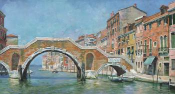 A Bridge in Venice. Chernov Denis
