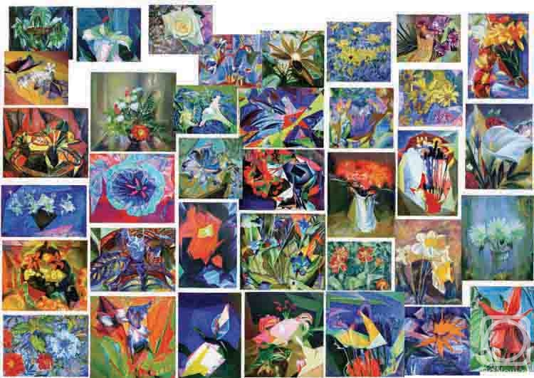 Shchemel Leonid. Flowers, little series 1