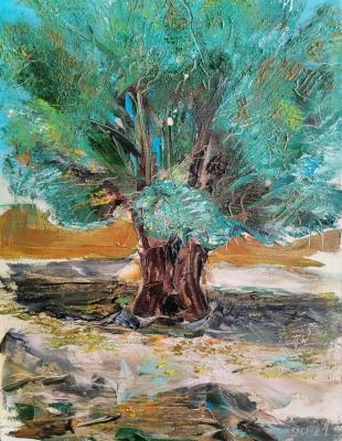 Willow (Green Leaves Oil Art). Minasyan Artur