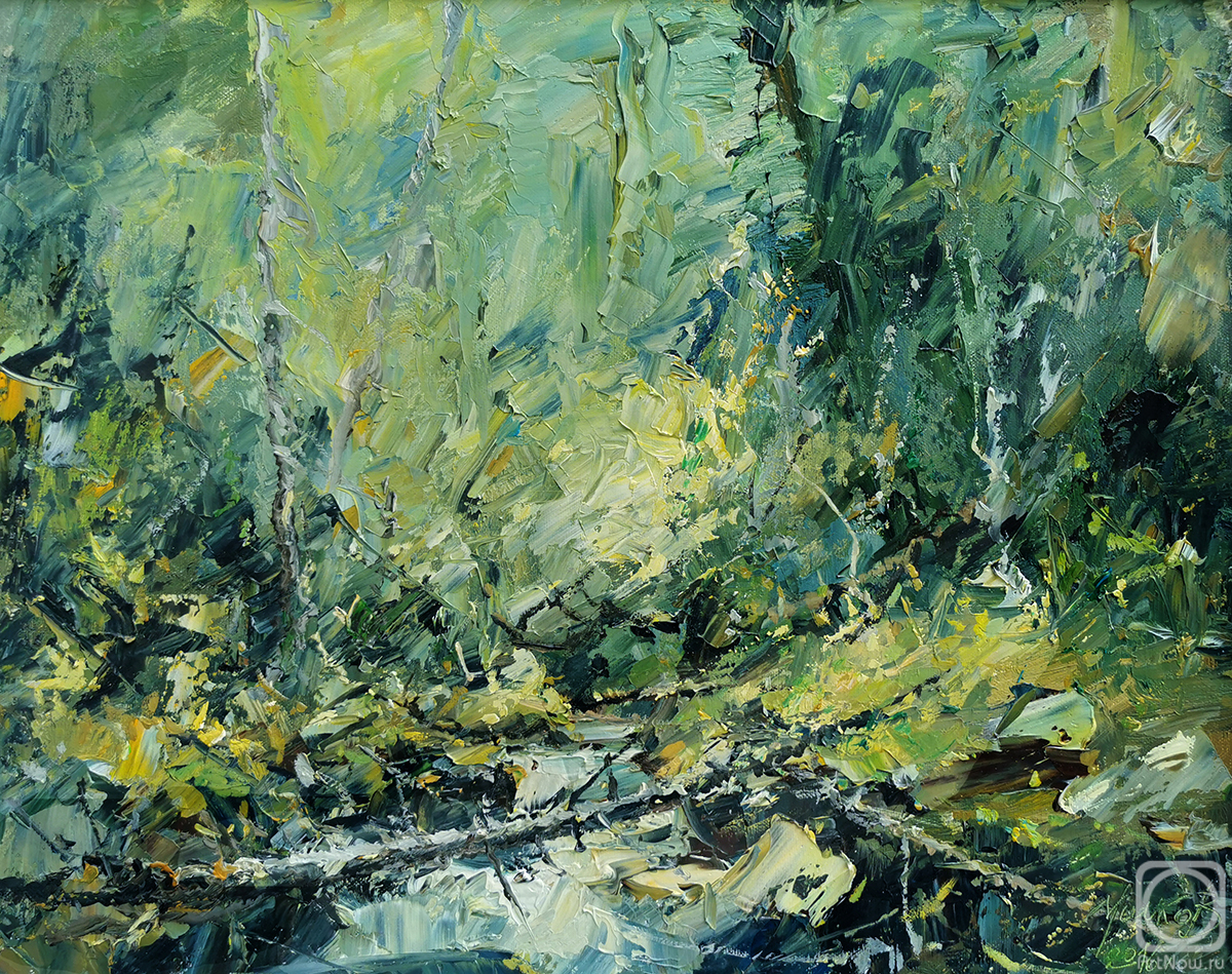 Ushkov Valeriy. Taiga stream