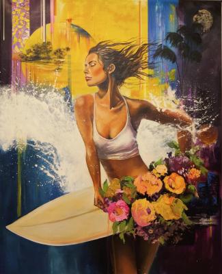 On waves. Stolyarova (Kruz) Elena