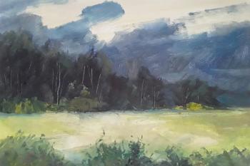 Thunderstorm in June. Knecht Aleksander