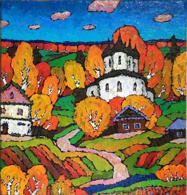 Berezkino. Sketch. Veselovsky Valery