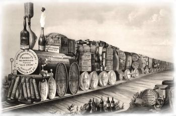 Train from whiskey