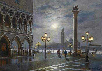 St. Mark's Square (Night Canal). Solovyev Sergey