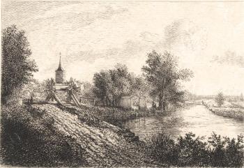 Landscape. Location Overtoom