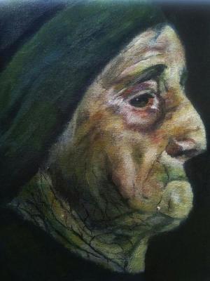 Old lady portrait